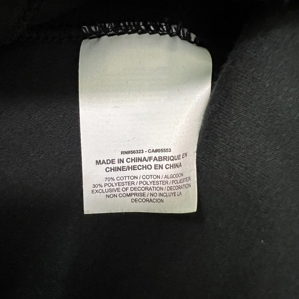 Nike Tech Poncho Pullover Womens XS Scuba Black Hooded Oversize Activewear - Picture 4 of 8